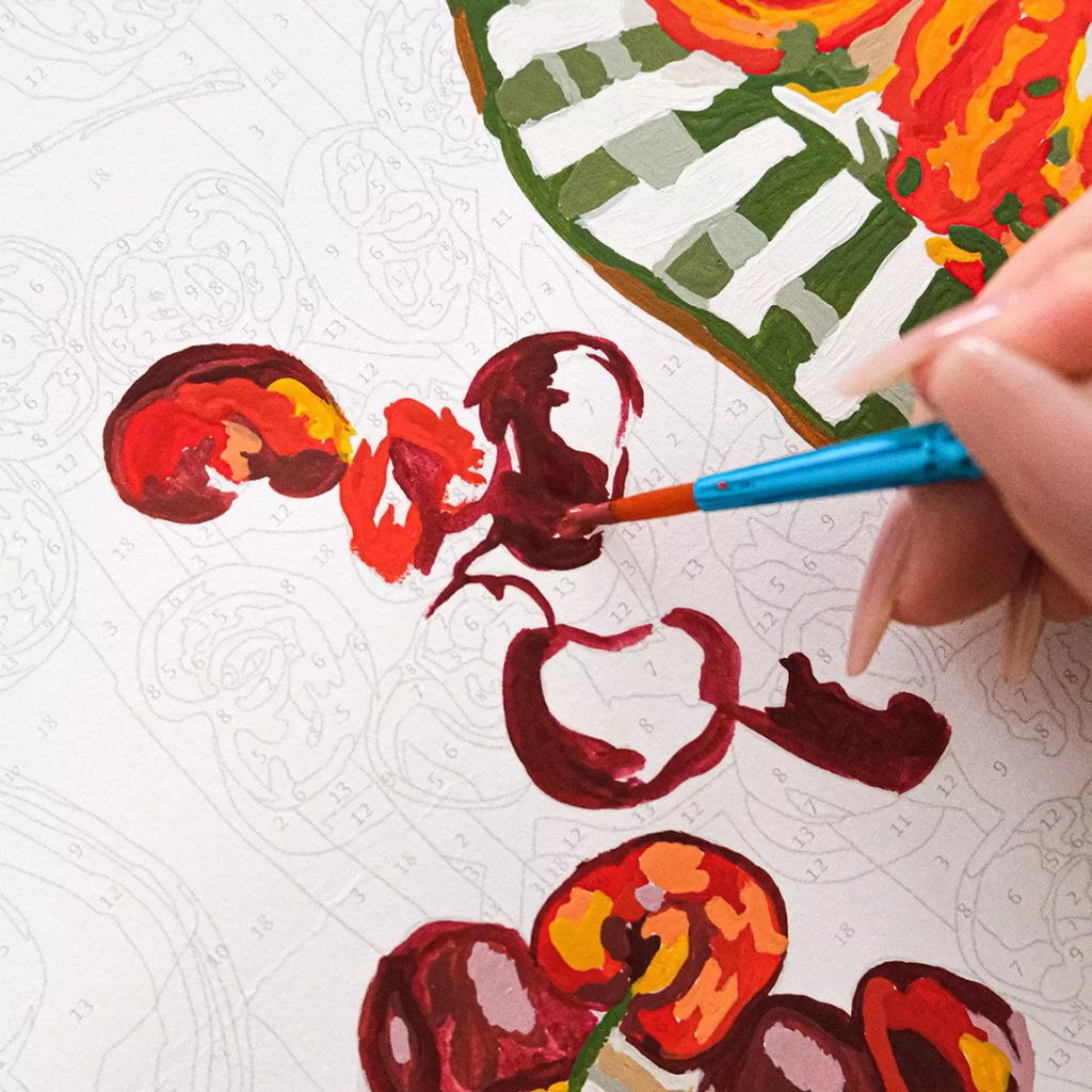 Coffret peinture au numéro - Dolce Vita