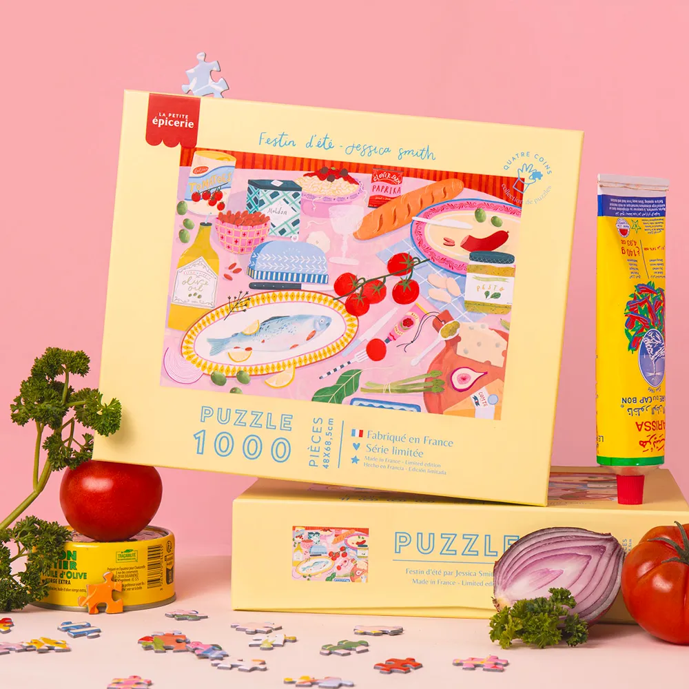 Puzzle - Festin d'été (1000 pièces)