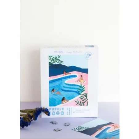 Puzzle - Pool ladies (1000 pièces)
