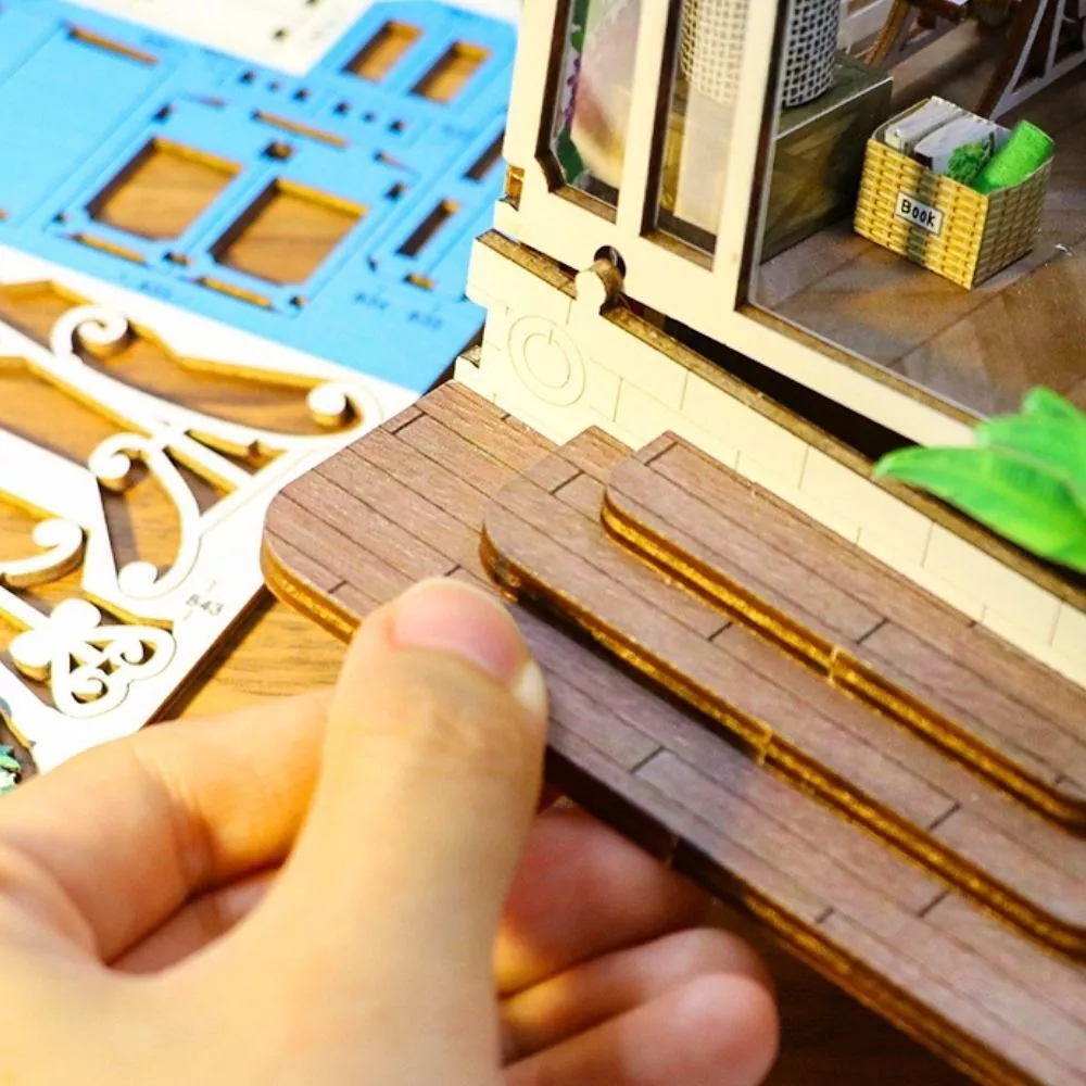 Kit Book nook - Serre et fleurs