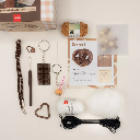 Kit crochet - My bag charms - Coffee time