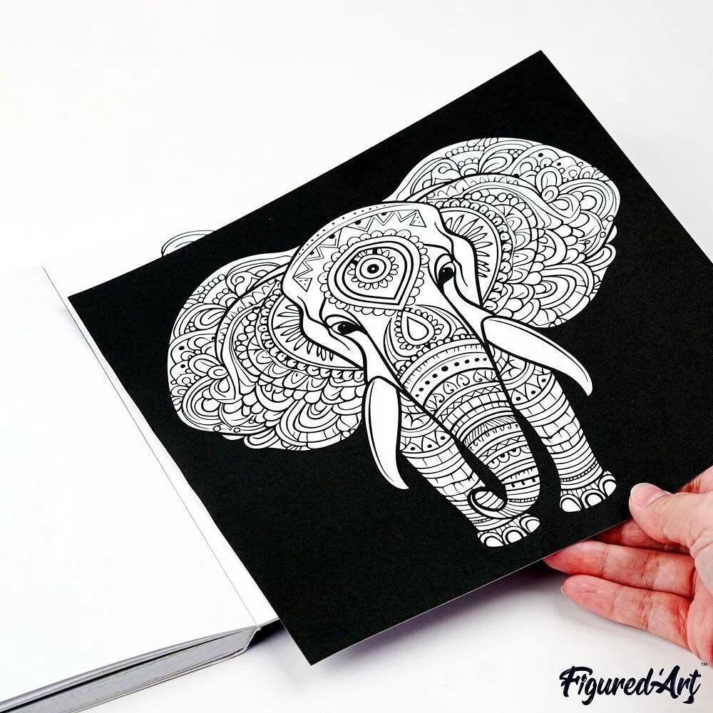 Livre de coloriage - L'univers des animaux (adulte)