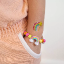 Kit Bijou Enfant - Bracelet arc-en-ciel