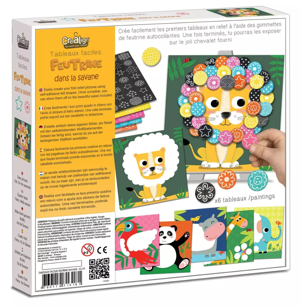 Feutrine dans la savane