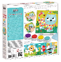 Kit Tableaux faciles - Peinture au doigt - Adorables compagnons
