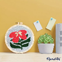 Kit Punch Needle - Hibiscus
