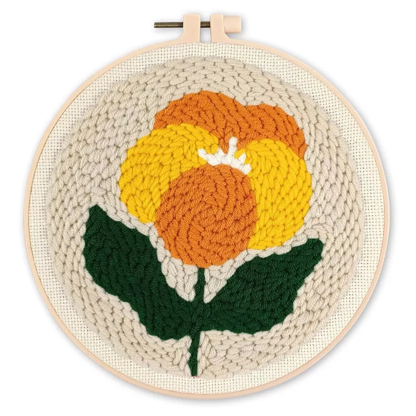 Kit Punch Needle - Oeillet d'Inde