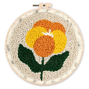 Kit Punch Needle - Oeillet d'Inde