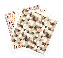 Pochette 40 feuilles Origami (20x20) - Géométrie