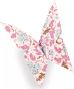 Pochette 40 feuilles Origami (20x20) - Papillons