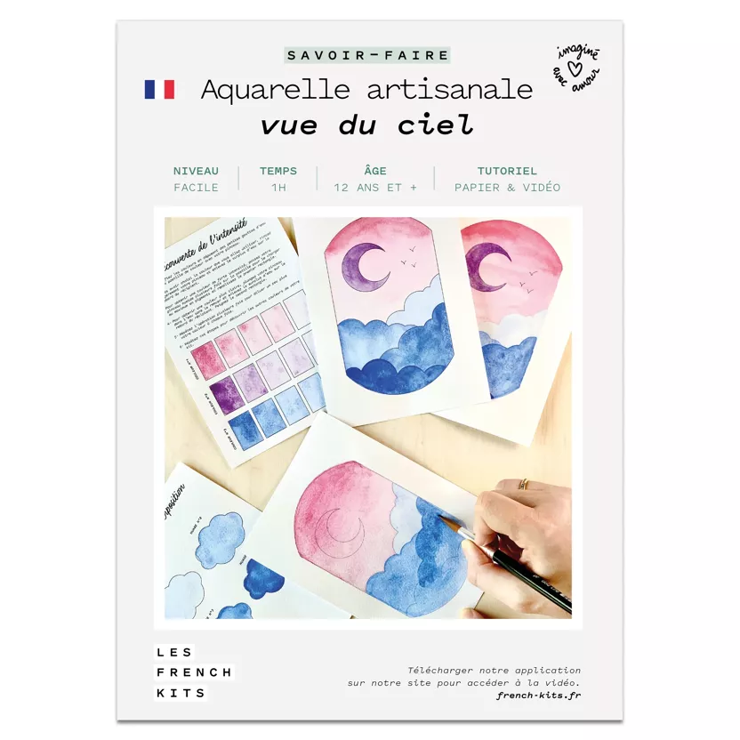 Kit Aquarelle - Vue du ciel