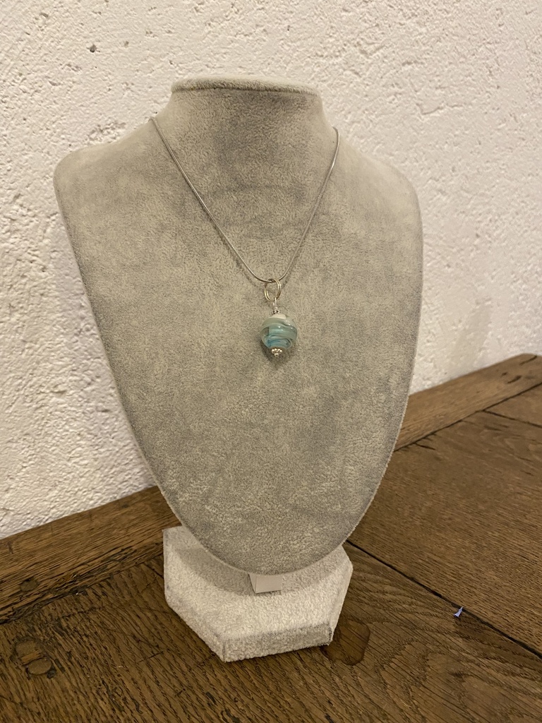 Collier boule - Turquoise 