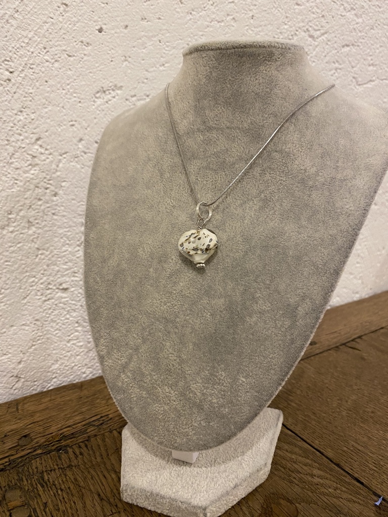 Collier boule - Coeur