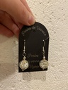 Boucles d'oreilles - Mouchetées nature