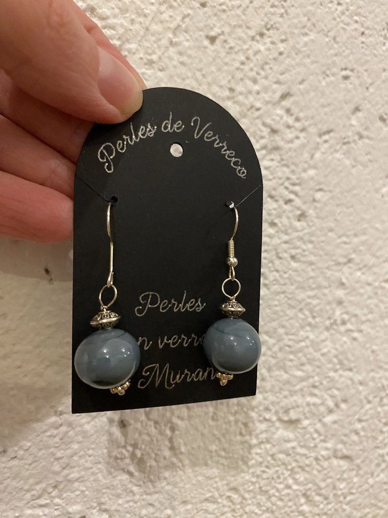 Boucles d'oreilles - Grises