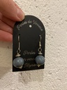 Boucles d'oreilles - Grises