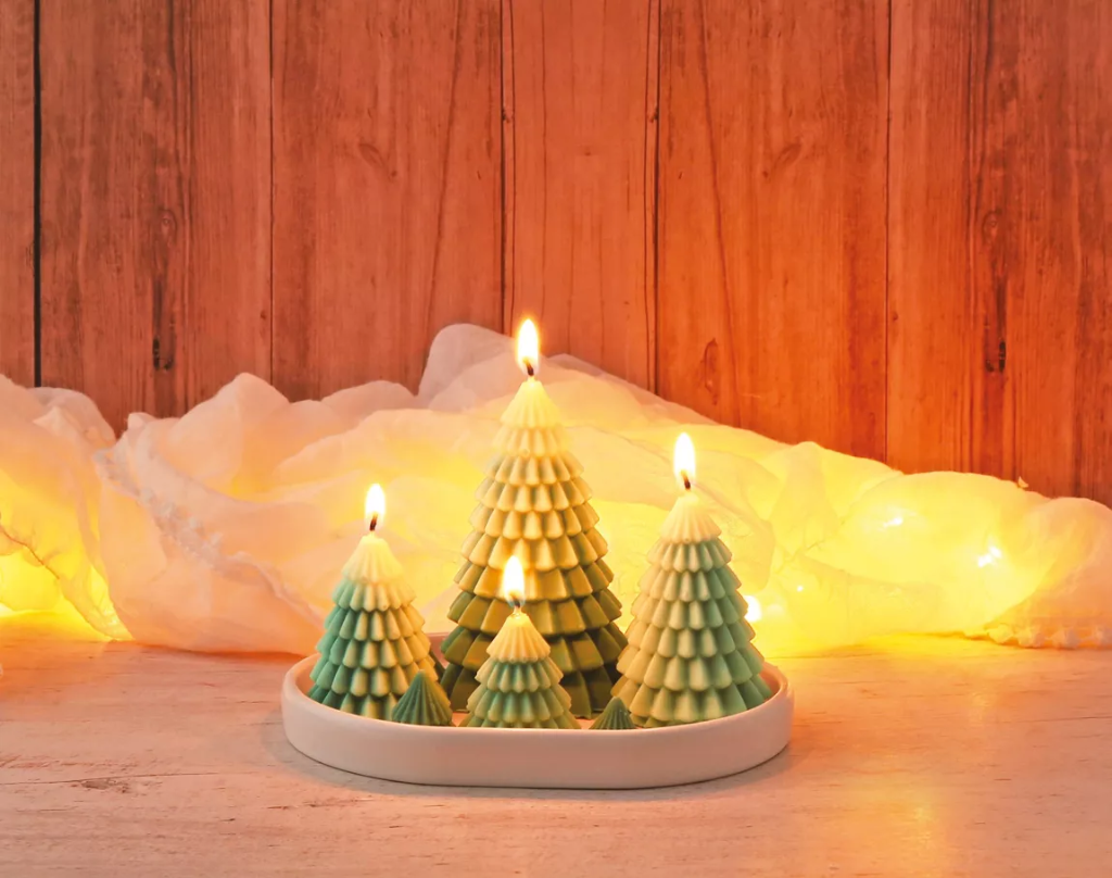 Kit bougies - Forêt de sapins