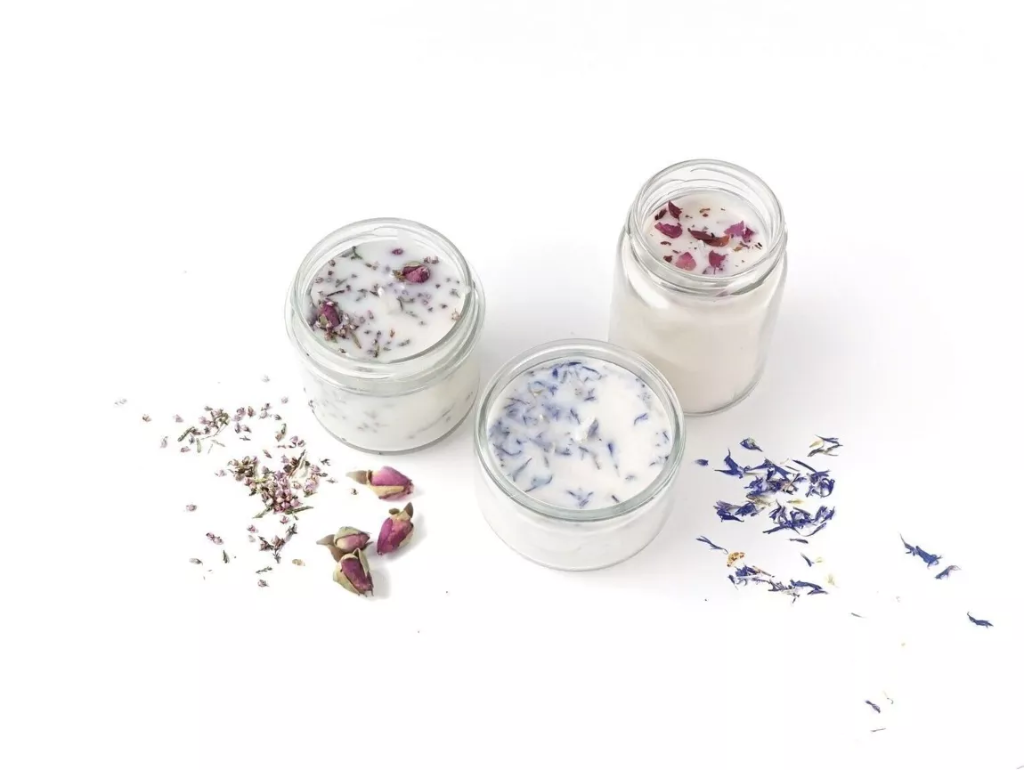 Kit bougies - Les bougies délicates et fleuries