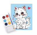 Peinture au numéro - Kitty
