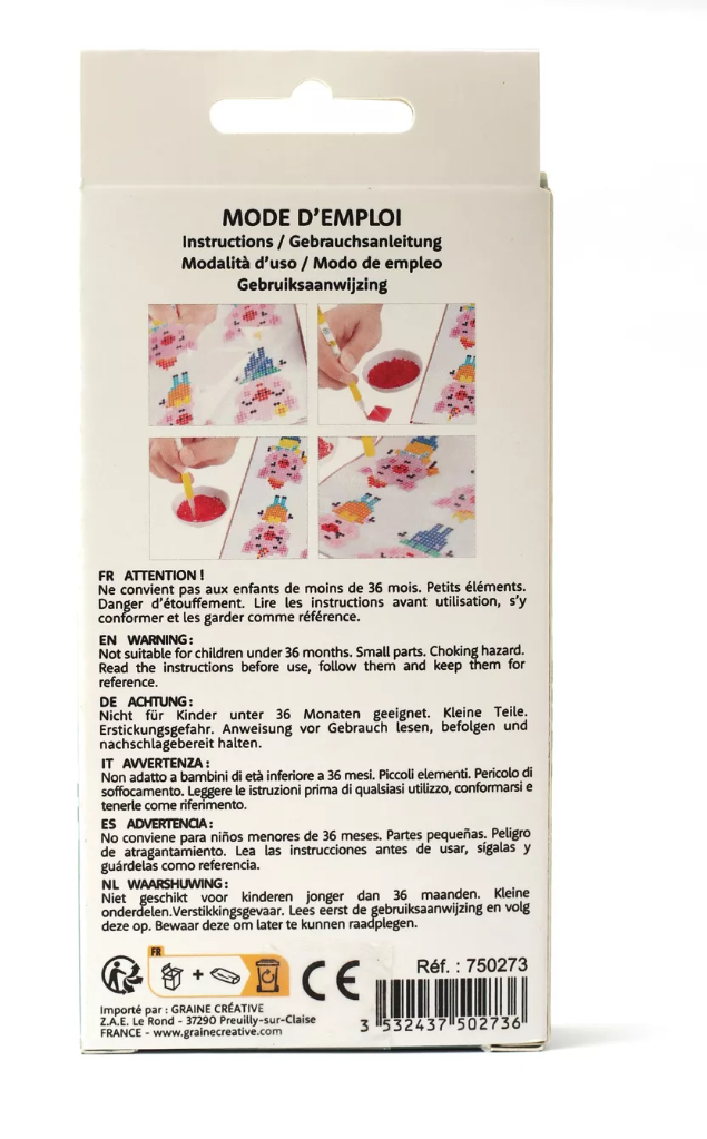 Sticker diamant - Dino