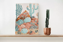 Coffret peinture au numéro - Cactus