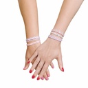 Kit bracelet de l'amitié - Pastel colours