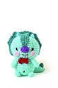 Kit amigurumi - Taro le dino (minigurumi)