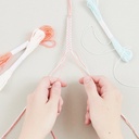 Kit bracelet de l'amitié - Pastel colours