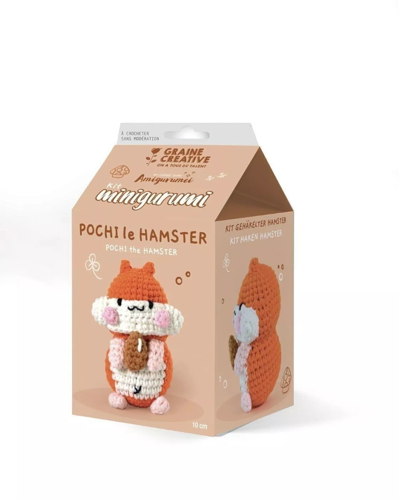 Kit amigurumi - Pochi le hamster (minigurumi)