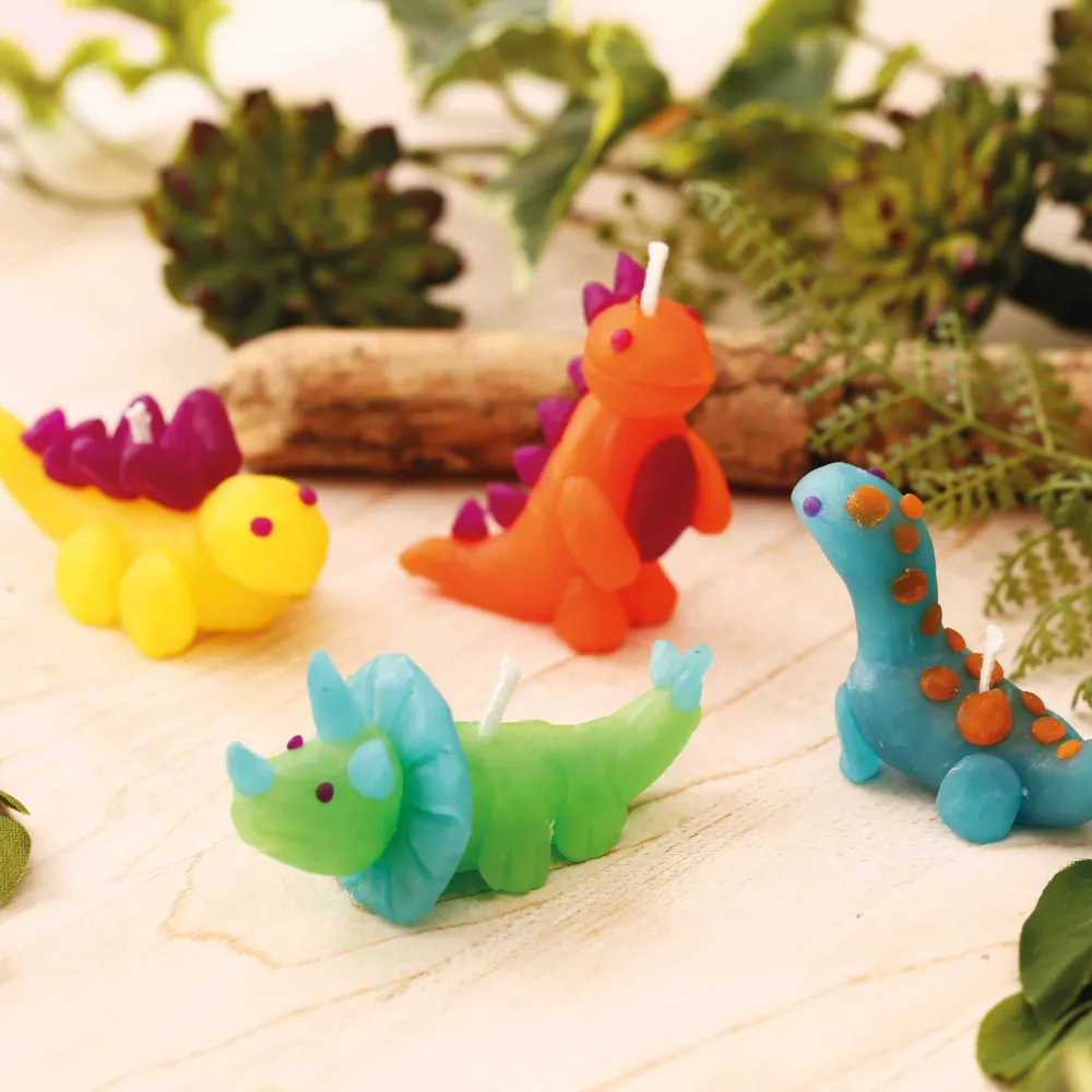 Bougies à modeler - Dino
