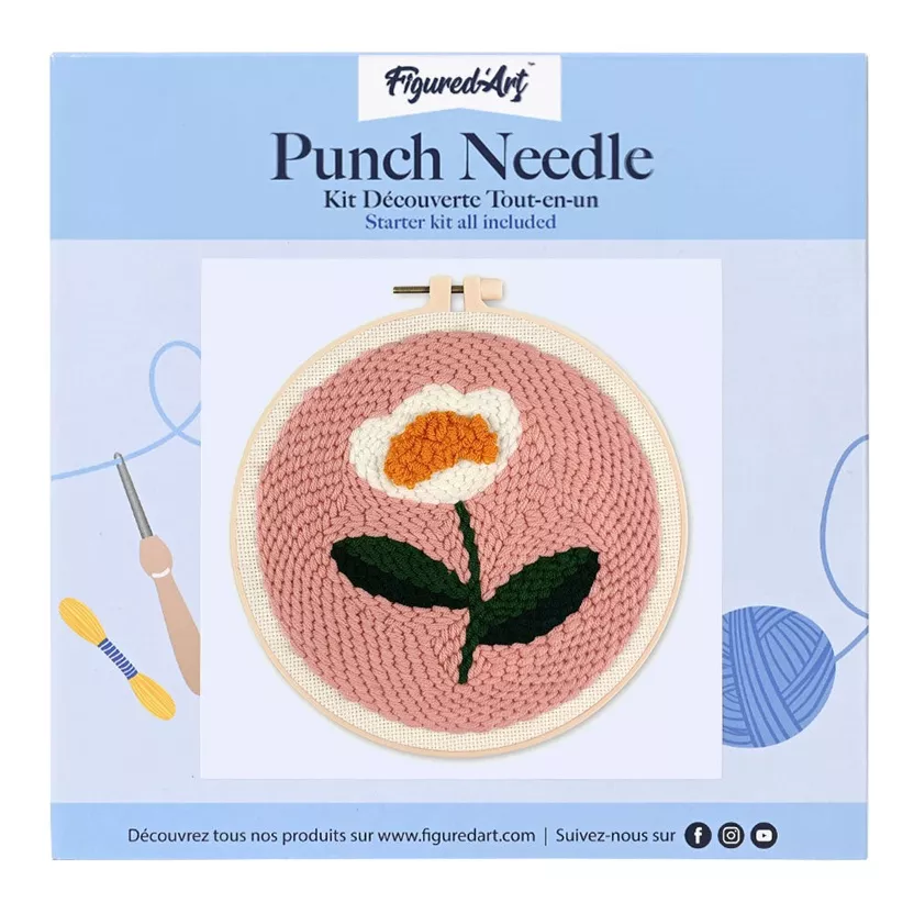 Kit Punch Needle - Marguerite
