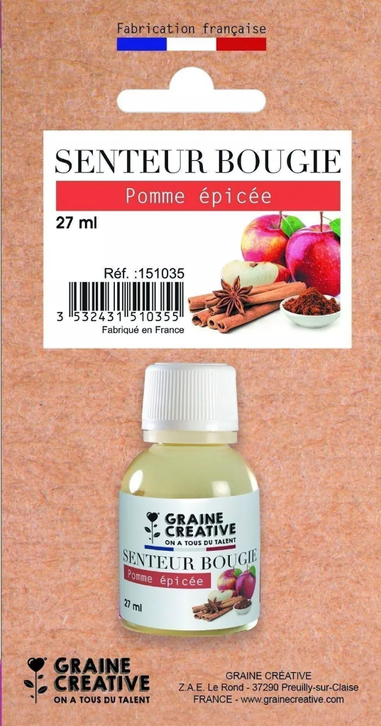 Senteur bougie - Pomme épicée (27ml)