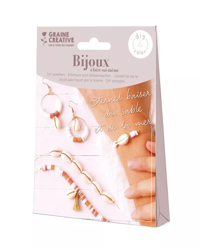 Kit bijoux - Eternel baiser du sable et de la mer (Heishi)