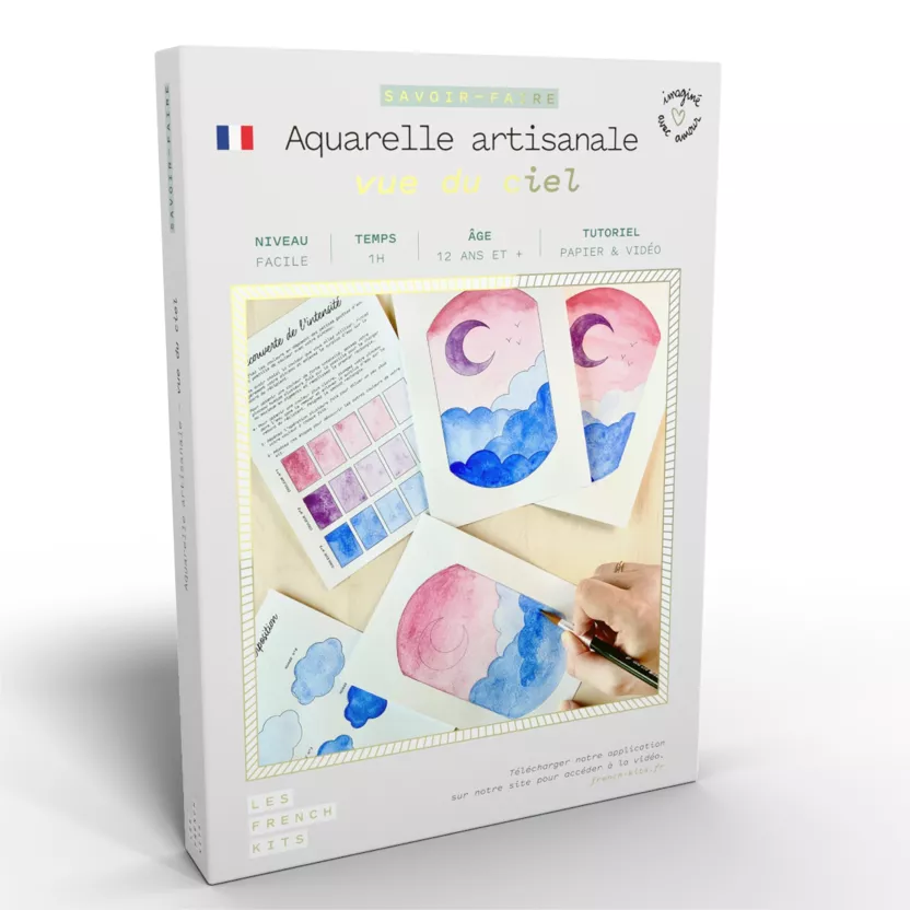 Kit Aquarelle - Vue du ciel