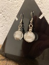 Boucles d'oreilles - Blanches