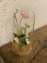 Jardin féérique - Fleur rose