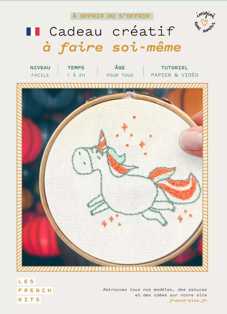 Kit Broderie - Licorne