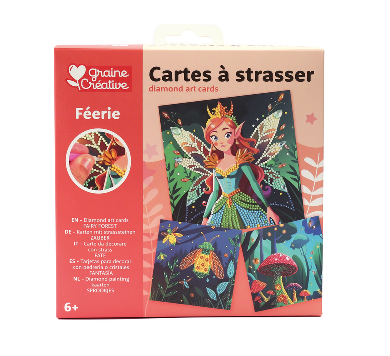 Cartes à strasser - Féérie