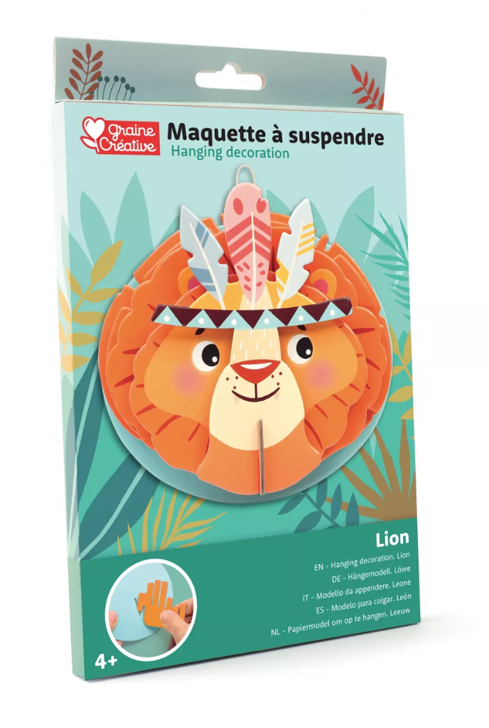 Maquette à suspendre - Lion
