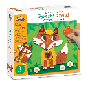 Kit Tableaux faciles - Portraits en relief - Animaux de la forêt