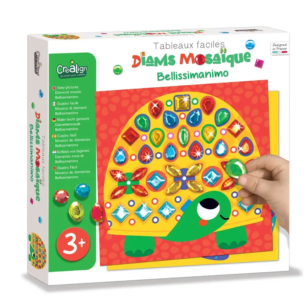 Kit Tableaux faciles - Diams mosaïque - Bellissimanimo
