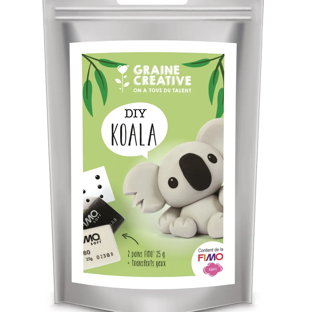 Kit Pâte Fimo - Koala