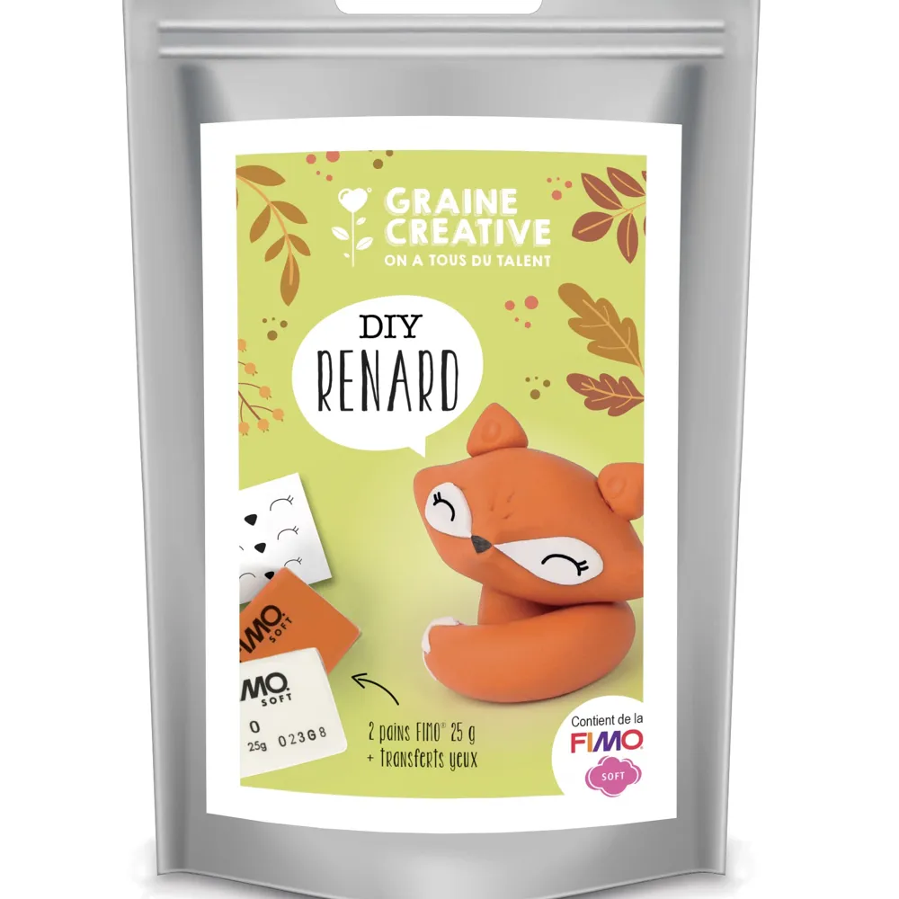 Kit Pâte Fimo - Renard