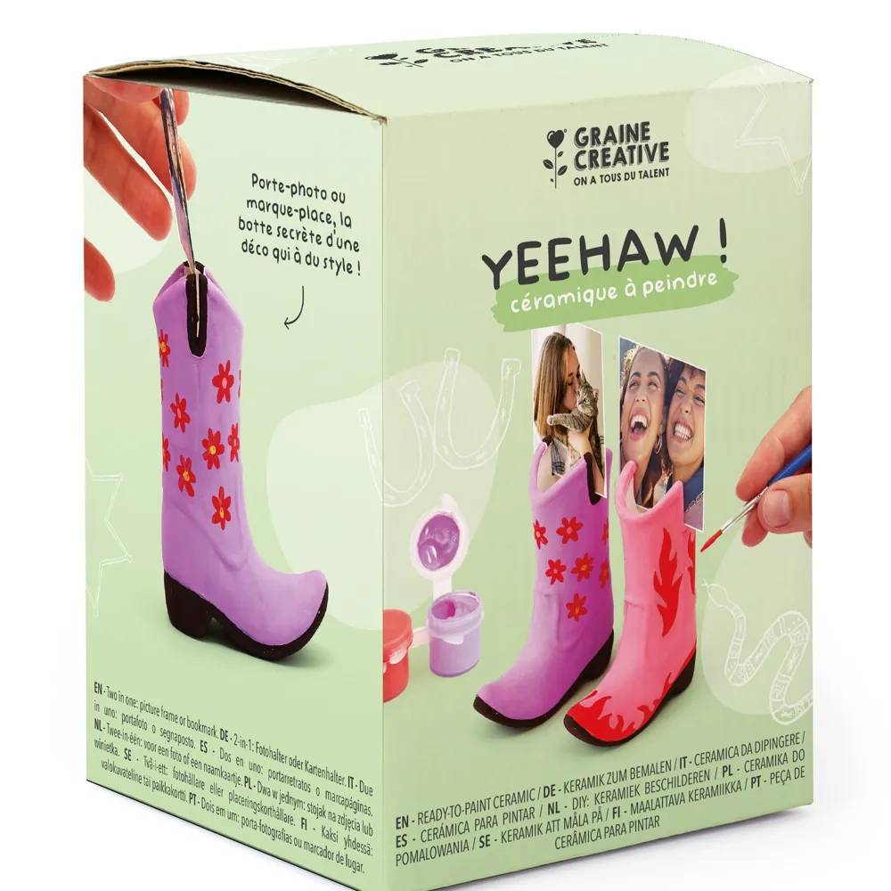 Kit Céramique à peindre - 2 bottes