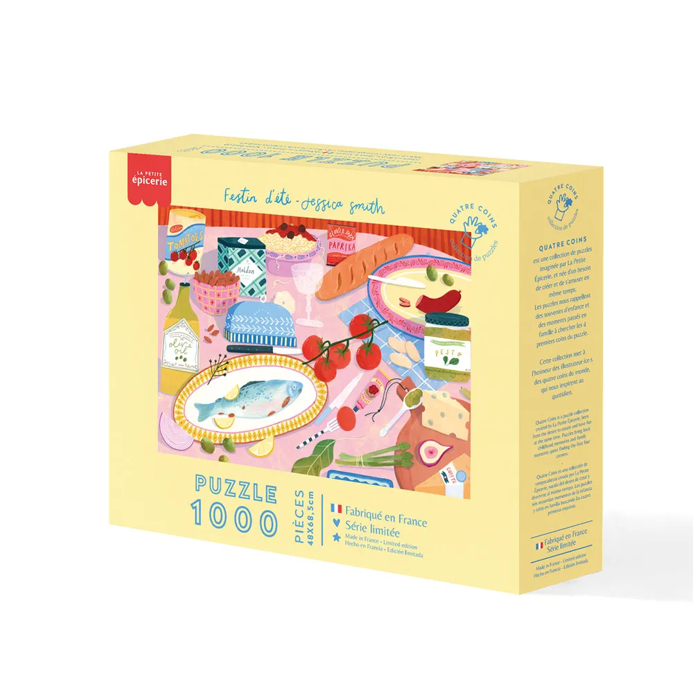 Puzzle - Festin d'été (1000 pièces)