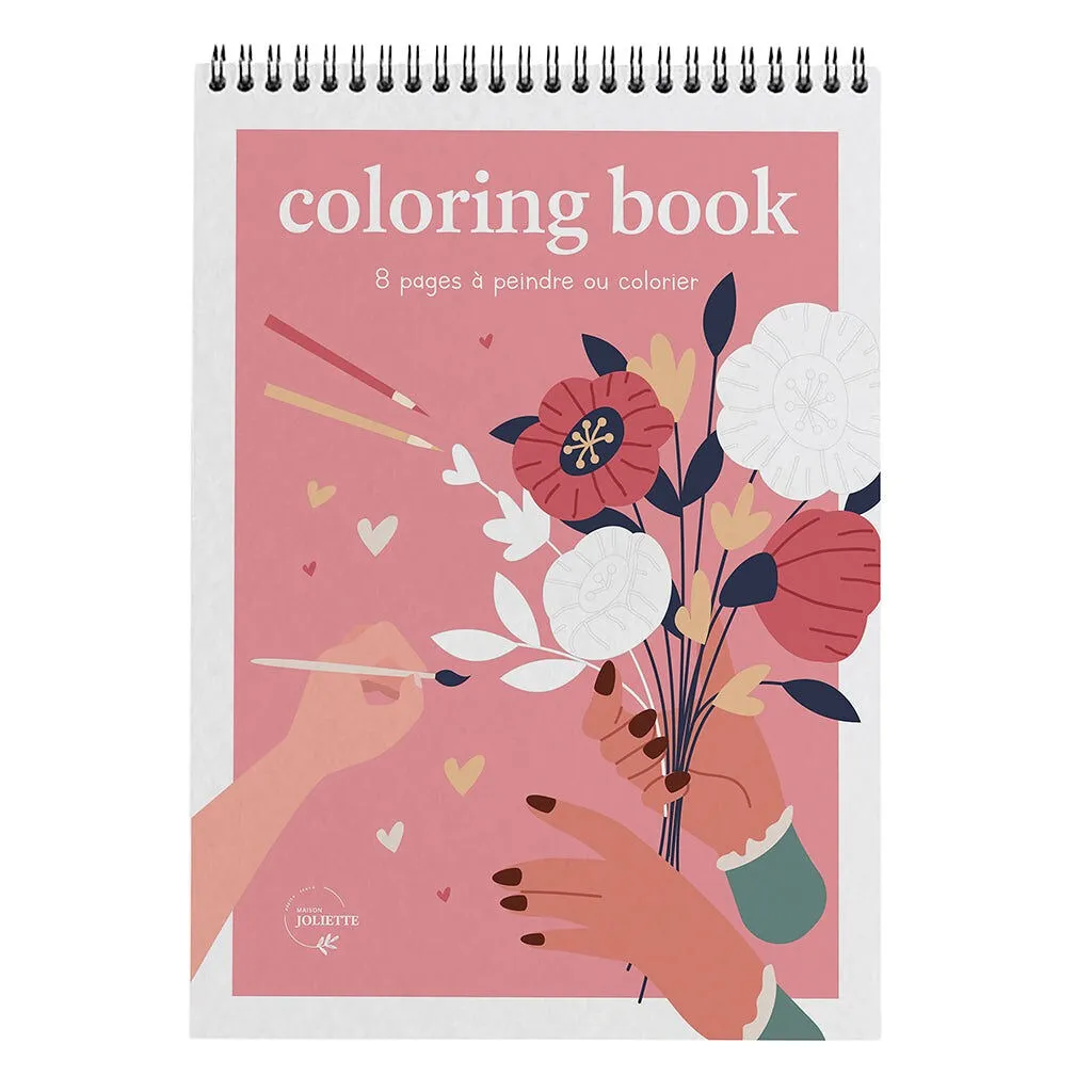 Carnet de coloriage (A4) - Entre tes mains