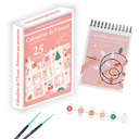 Calendrier de l'Avent - 25 cartes à peindre aux numéros (#2)