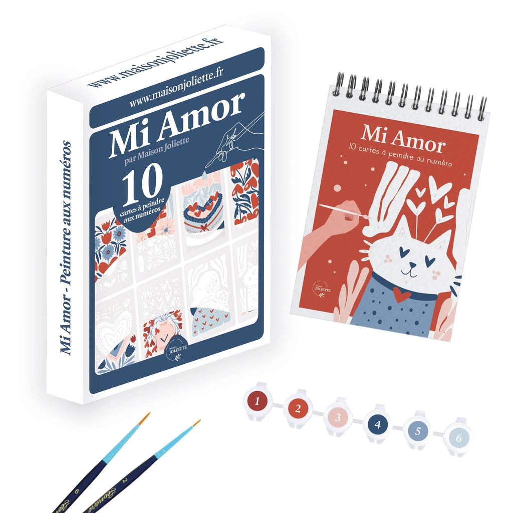 Cartes à peindre - Mi Amor