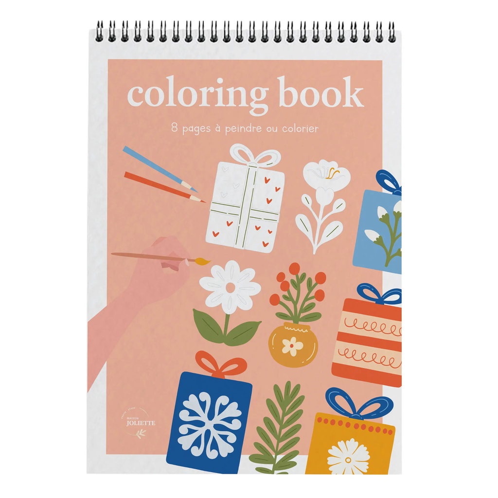 Carnet de coloriage (A4) - Noël scandinave