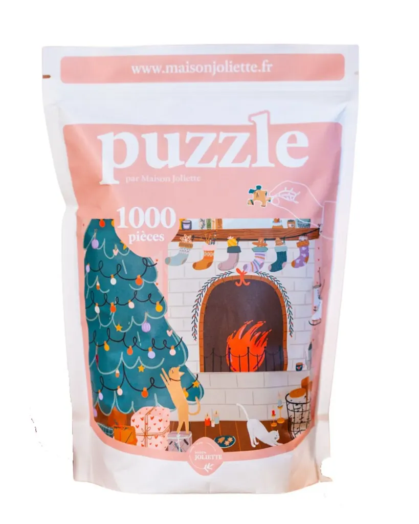 Puzzle - Au coin du feu (1000 pièces)